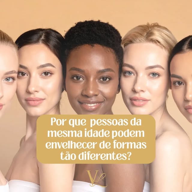 Você já conheceu pessoas da mesma idade com aparências completamente diferentes?

Isso acontece porq