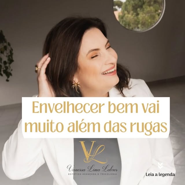 Envelhecer bem não significa perseguir uma aparência artificial ou tentar parar o tempo.

O verdadei
