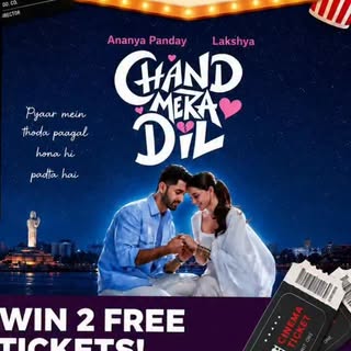 🎬 **Movie plans for Sunday evening?** 🍿
We are giving away **2 movie tickets** 🎟️🎟️ for **CHAND 