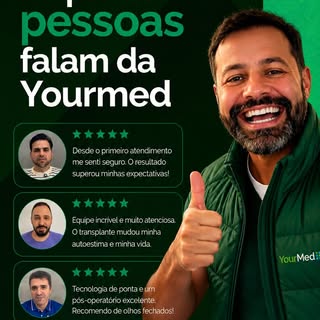 O que as pessoas falam da YourMed

Quem pesquisa, escolhe a YourMed. 
Nada fala mais alto do que a e