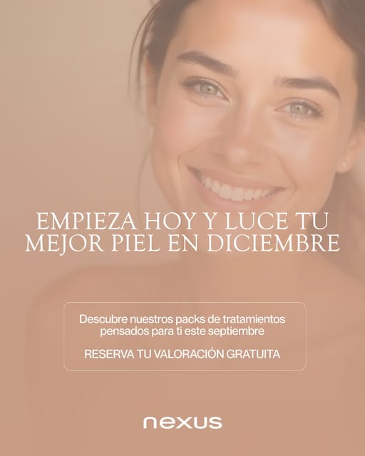 La piel que quieres lucir en diciembre se empieza a cuidar hoy.💙

💪🏻Este septiembre, es el moment