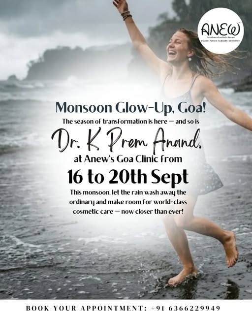 Monsoon glow-up, Goa edition! 🌧️✨

This monsoon, step into a season of transformation with Dr. K Pr