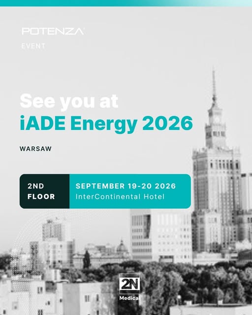 Meet POTENZA at iADE Energy 2026!

This weekend, the team heads to iADE Energy, in Warsaw, for a pac