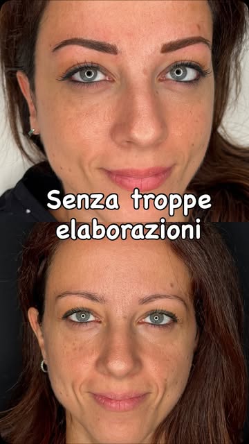 La richiesta della cliente era semplice e chiara: vorrei le sopracciglia sottili,  di una bella form