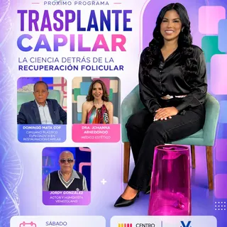 ​¡Próximo Programa! 🚨 Trasplante Capilar: La ciencia detrás de la recuperación.

​No te pierdas nue