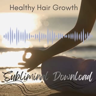Subliminal for hair loss and healthy hair, 60 mins of relaxing music with hidden positive affirmatio