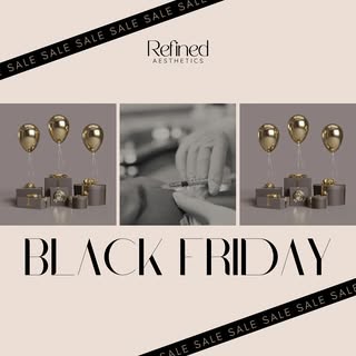 BLACK FRIDAY SALE! 

Valid on all appointments in December🖤

Discount applied on the day.