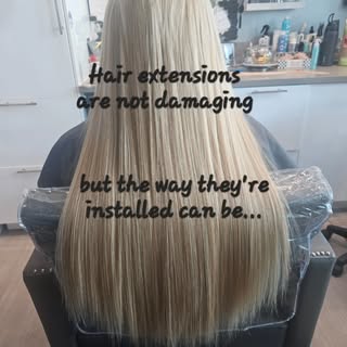 One of the biggest misconceptions I hear is that hair extensions damage your hair.
The truth is, hea
