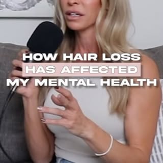 Hair Loss.😞 Nobody talks about the emotional + mental tolls it can have in you.

“If I don’t have h