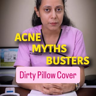 🛏️ Acne Myth: Dirty pillowcases are the main cause of acne?

Regularly changing your pillowcase is 