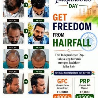 #hairtransplantation #beforeandafterhair #explorepage #prpgfctreatment #mokshithclinics

 🇮🇳 Indep