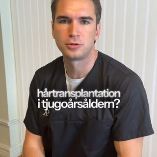 Är det en bra idé att göra en stor hårtransplantation i 20 års åldern?⁠
⁠
Hör våra tankar om detta i
