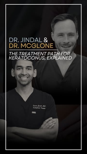 Just diagnosed with keratoconus? Here’s what the treatment path typically looks like.

It often star