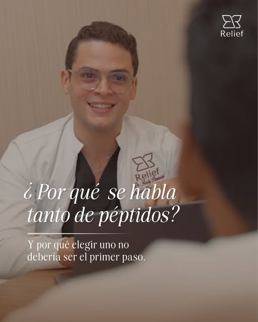 Tu cuerpo cambia y sus necesidades también.

En Relief los péptidos pueden formar parte de una estra