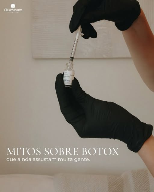 Botox ainda carrega muitos mitos  e boa parte do medo que vejo nas pacientes vem justamente disso.

