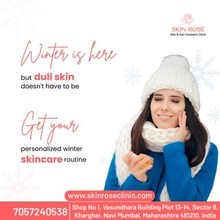❄️✨ Winter is Here, But Dull Skin Doesn’t Have To Be! ✨❄️

Get your personalized winter skincare rou