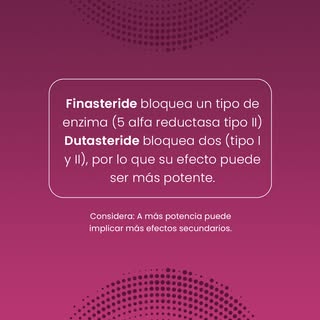 Dutasteride o Finasteride

Diferente potencia, mismo objetivo: frenar la caída.
¿Cuál es el mejor pa