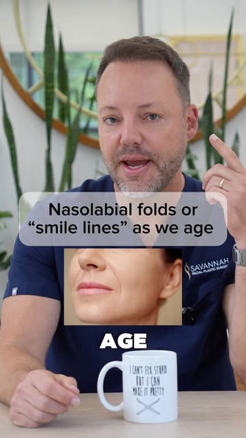 Why do the creases around the mouth deepen as we age? 🤔

The nasolabial folds (commonly referred to