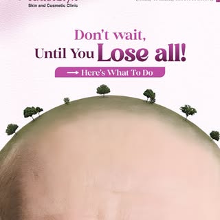 Don’t wait until it’s too late to save your hair! 🌿

At Kakadiya Skin & Cosmetic Clinic, we care fo