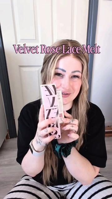 This is genuinely the handiest lace melt I've used!

@skyncap_official Velvet Rose Lace Melt 🌷 

I 