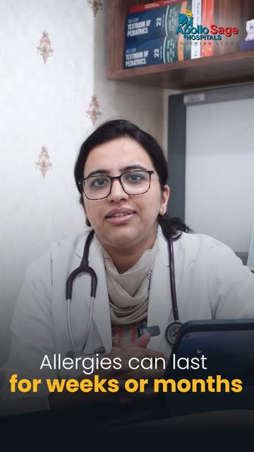 Is your child catching a "cold" too often, or is it secretly an allergy? 
In this reel, Dr. Shreya M