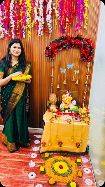 #ganeshpujan#drrangolijirwankar #dermatologist #instalove #instagramreels