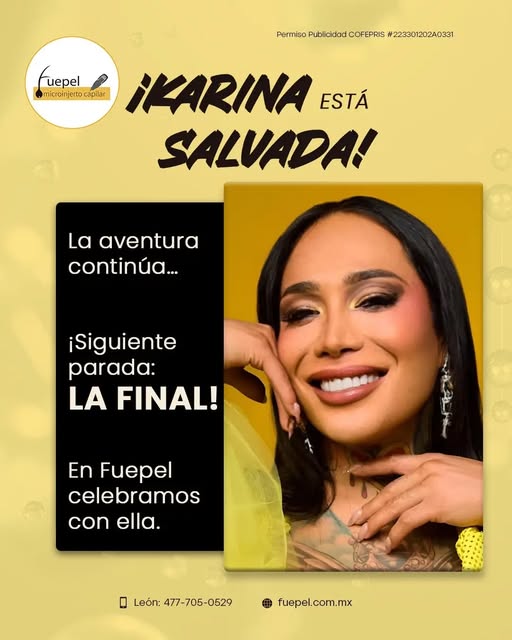 ¡Karina se queda en La Casa! 
Gracias a todo el público que apoyó a Karina Torres para continuar en 