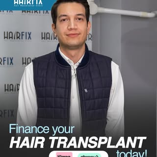 Thinking about a hair transplant but worried about the cost? 💭💸
At HairFix, financing is now avail