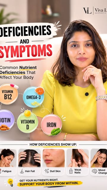Feeling constantly tired or noticing hair thinning? Your body might be trying to tell you something!