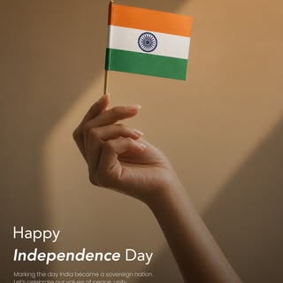 Celebrating India’s Independence with pride, unity, and hope for a brighter future.
We believe confi
