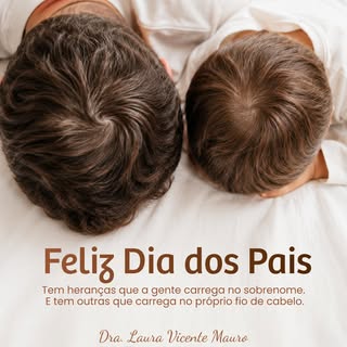 Tem coisa que a gente herda sem escolher. 🤎

O jeito de sorrir, o tom de voz — e também, muitas vez