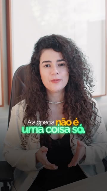Alopécia não é uma coisa só — e é por isso que tratamento copiado da internet decepciona. 🔬

A andr