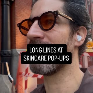 Making sense of long lines for skincare popups