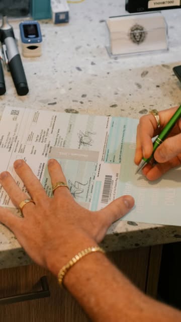 Every plan starts on paper.

Graft numbers, donor and recipient areas, and any supporting therapies 