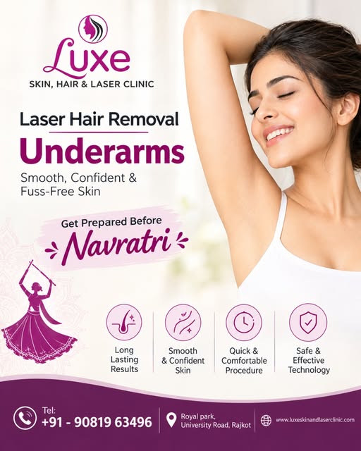 ✨ Get Navratri-Ready! ✨

👗 Sleeveless outfits, festive looks and confident moves! 💃
Say goodbye to