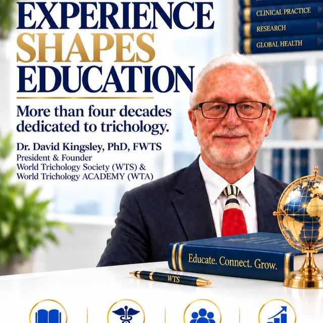 xperience shapes education. ✨
For more than four decades, Dr. David Kingsley, PhD, FWTS has dedicate
