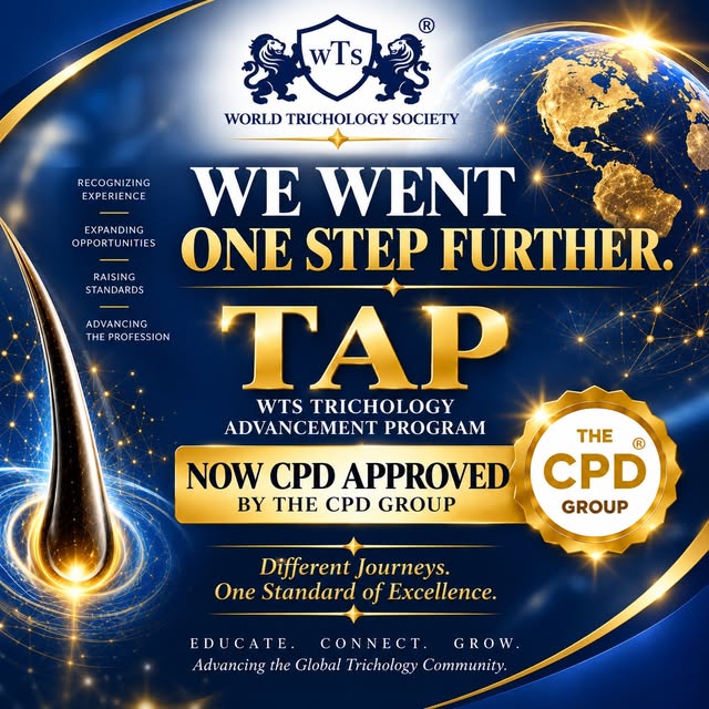 We went one step further.
WTS created the Trichology Advancement Program (TAP) to provide qualified 