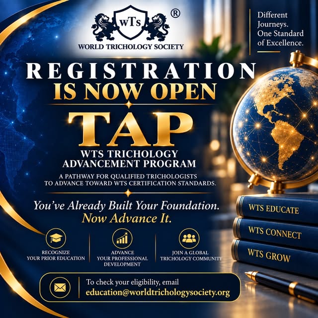 It’s official. Registration is NOW OPEN. ✨
The WTS Trichology Advancement Program (TAP) is now welco