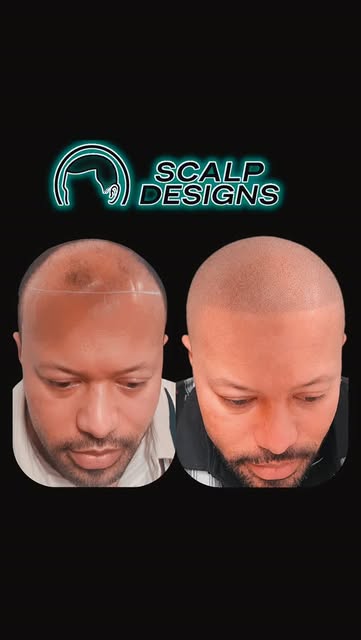 BE BOLD. NOT BALD. 🔥
This transformation shows the true versatility of Scalp Micropigmentation.
Thi