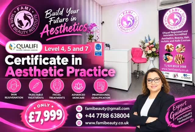 #famibeauty #vtct #aesthetics #abt #qualifi