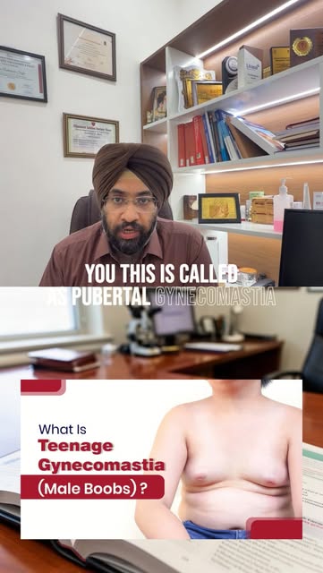 Teenage boys mein “male boobs” kyun develop hote hain? 🤔

Puberty ke dauran hormones naturally fluc
