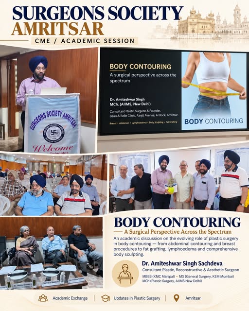 An insightful academic evening with the Surgeons Society Amritsar.

Had the opportunity to speak on 