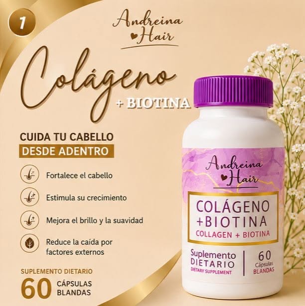 La belleza REAL comienza desde adentro ✨

¿Quieres un cabello más fuerte, largo y brillante? Dale a 