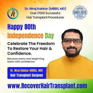 🇮🇳 Happy Independence Day! 🇮🇳

On this special day, Dr. Niraj Kakkar (MBBS, MD) and the entire R