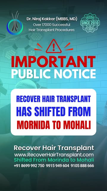 🚨 IMPORTANT PUBLIC NOTICE FROM RECOVER HAIR TRANSPLANT

Recover Hair Transplant has officially shif