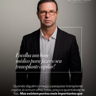 O transplante capilar não termina no dia da cirurgia.

O resultado não depende apenas da técnica, ma