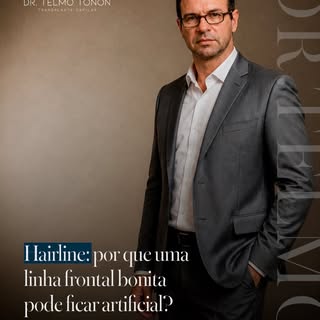 Uma linha frontal mais baixa nem sempre significa um transplante capilar melhor.

Quando a hairline 