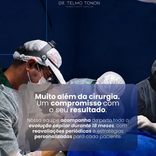 O transplante capilar não termina quando a cirurgia acaba!

Na verdade, é nesse momento que começa u