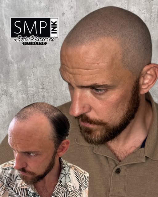 A great SMP hairline shouldn’t look like a tattoo, it should look like your hair.

For men, the hair
