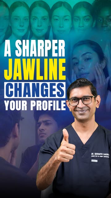 A defined jawline can make a noticeable difference to your overall facial profile.

Sometimes, the u